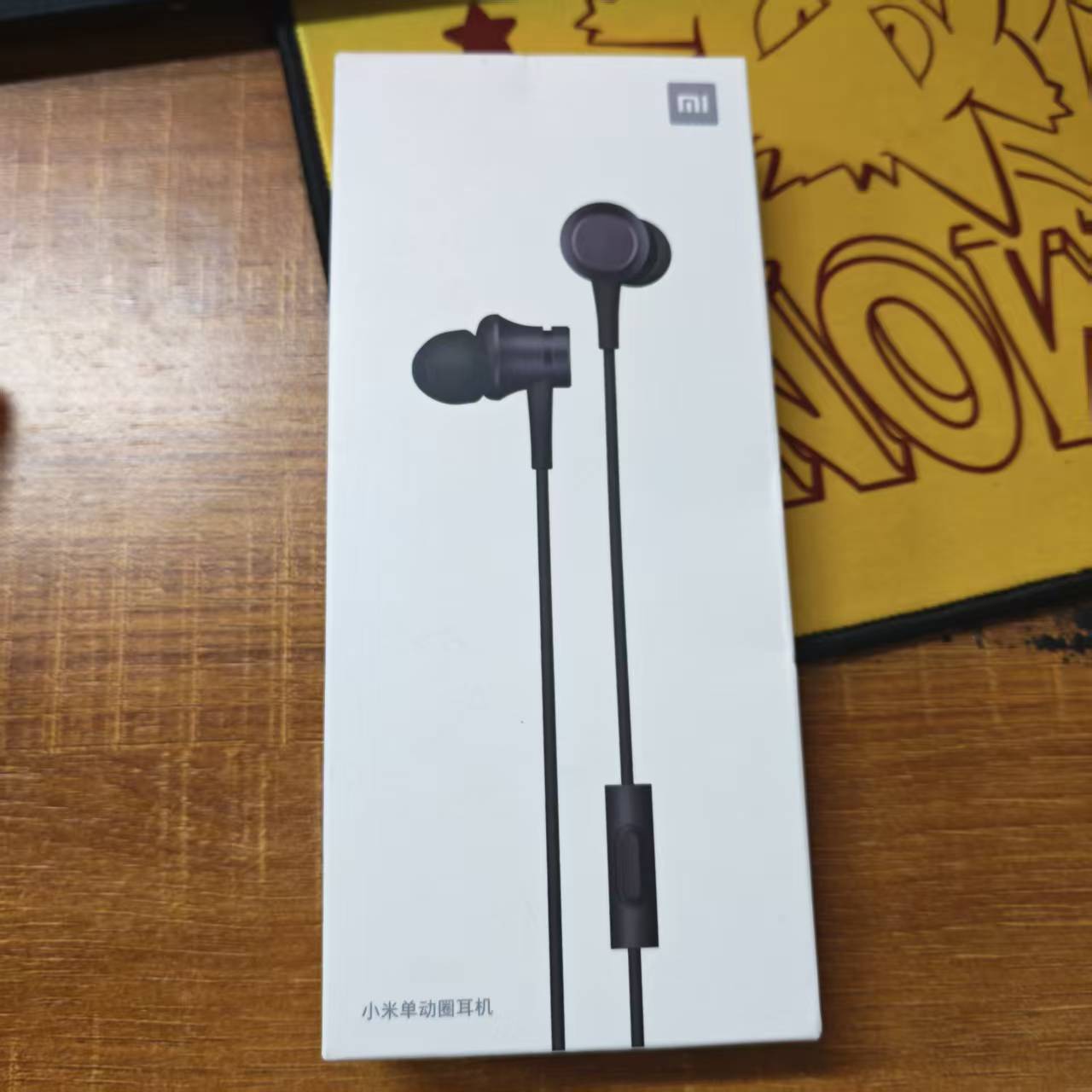 Wired Earphone Mic - เสี่ยวมี่ ซิงเกิล ไดนามิกหูฟังชนิดใส่ในหู 3.5 มม. ชุดหูฟังแฮนด์ฟรีไมค์สเตอริโอหูฟังแบบมีสายสำหรับไอโฟน