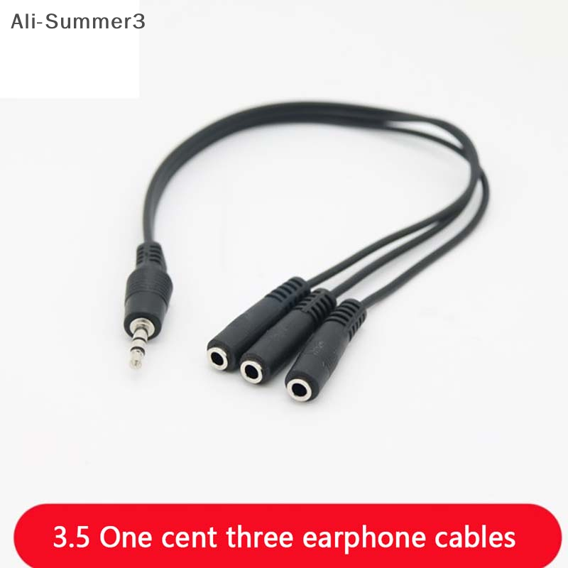 อะแดปเตอร์แยกสัญญาณเสียง 3.5 ม - Earphone Splitter Jack บทวิจารณ์และราคา
