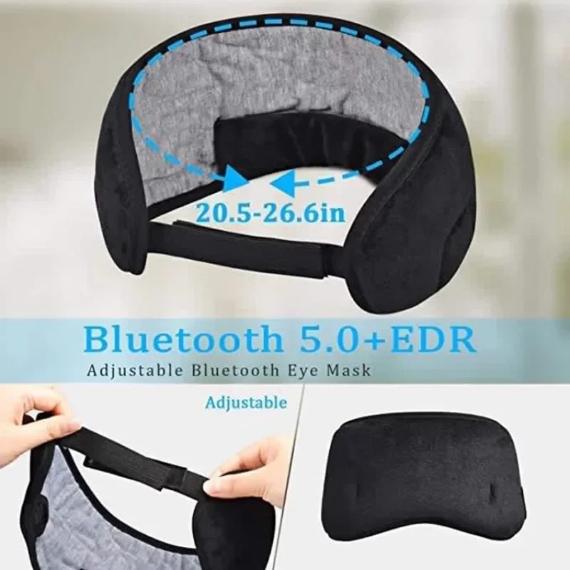 หน้ากากปิดตา 3 มิติ พร้อมหูฟัง - Bluetooth Headset On Ear บทวิจารณ์และราคา