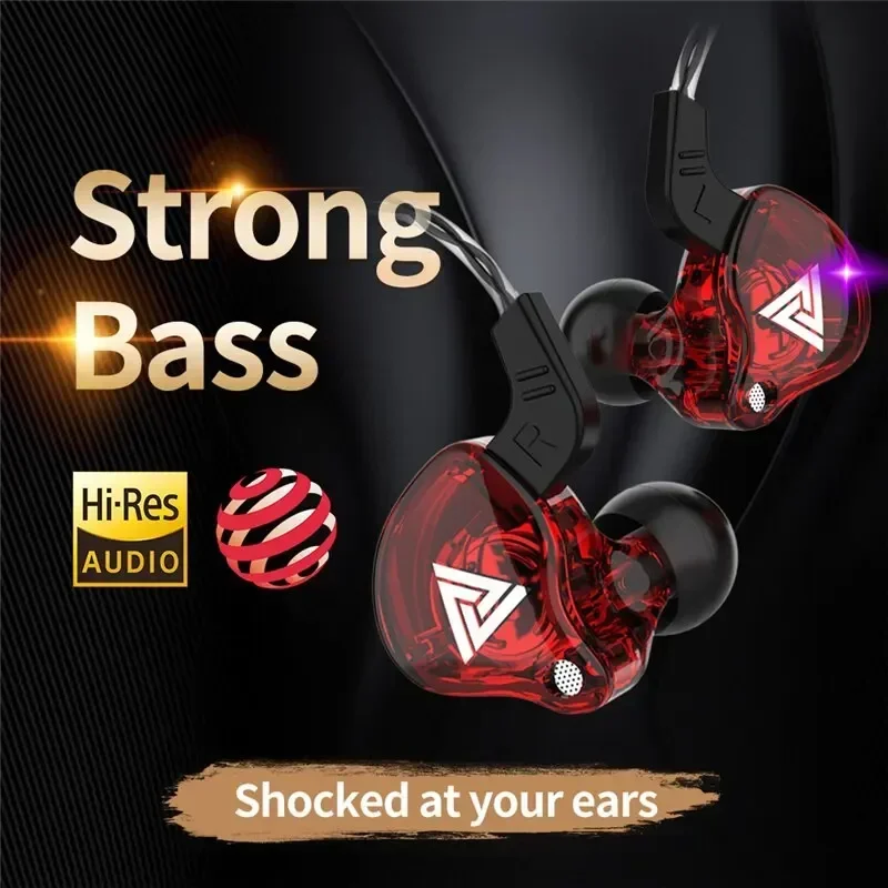 Original QKZ AK6 ทองแดง HiFi ห - Wired Earphone Mic บทวิจารณ์และราคา