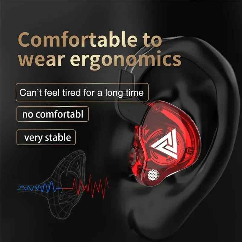 Original QKZ AK6 ทองแดง HiFi ห - Wired Earphone Mic บทวิจารณ์และราคา