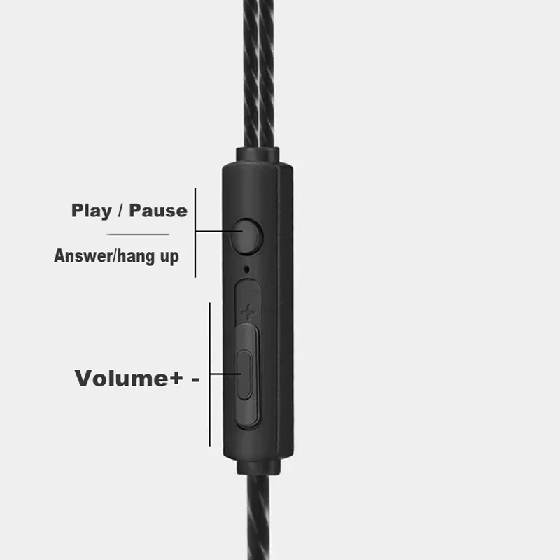 หูฟังแบบมีสาย 3.5 มม. หูฟังชนิ - Wired Earphone Mic บทวิจารณ์และราคา