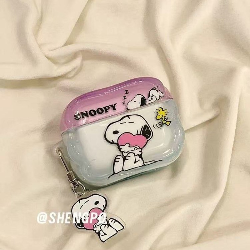 เคสหูฟังอนิเมะสนูปปี้เหมาะสำหร - Bluetooth Headset On Ear บทวิจารณ์และราคา