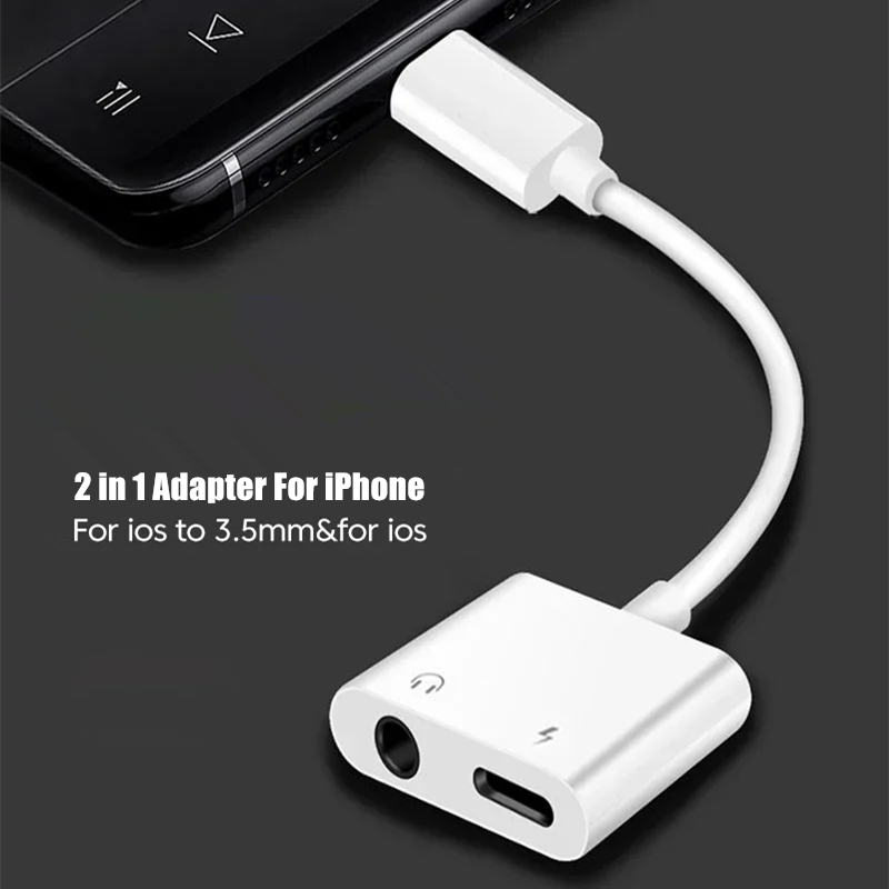 อะแดปเตอร์แปลงเสียงและชาร์จไฟแ - Earphone Splitter Jack บทวิจารณ์และราคา