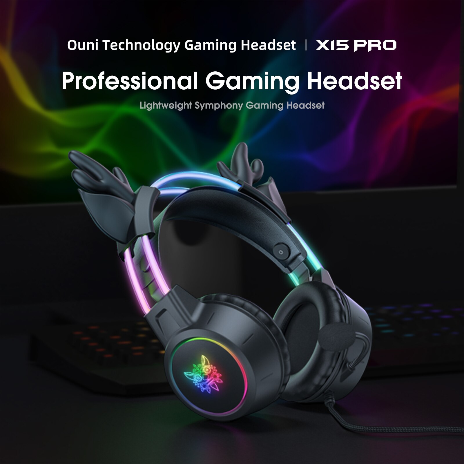 หูฟังเล่นเกม onikuma สำหรับ202 - Gaming Headset Rgb บทวิจารณ์และราคา